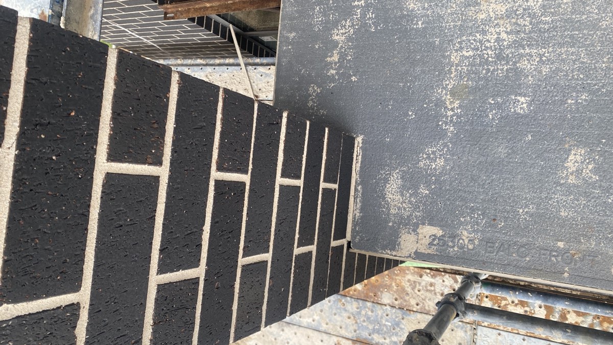 Waterproofing upturn, recorded during a fixing stage inspection in Marsden Park